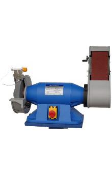 Touret à Meuler 900W Meule 200 mm Ponceuse à Bande 100 mm