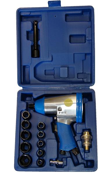 Coffret Clé à Chocs Pneumatique 1/2" 310 Nm